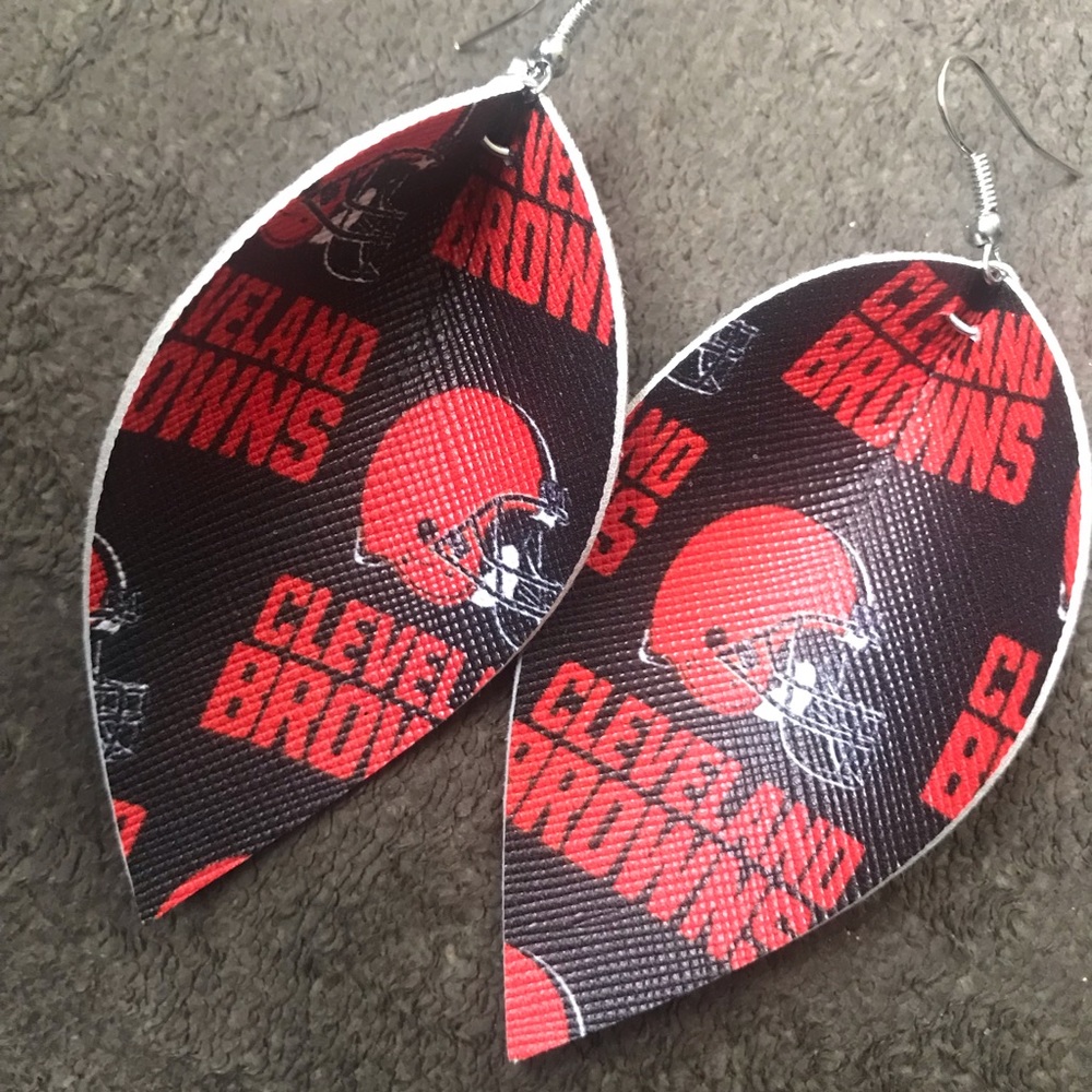 Cleveland football Earrings